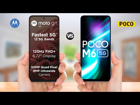 Moto G35 5g vs Poco M6 5g || Full Comparison