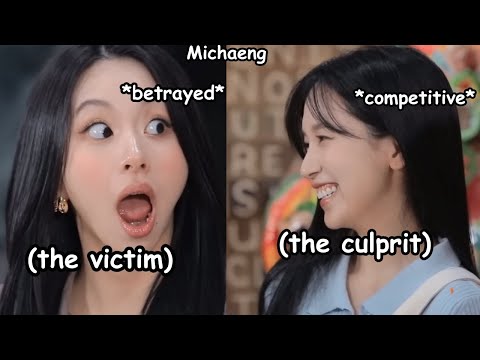 twice chaeyoung betrayed by mina ft. Michaeng moments she deceive her members