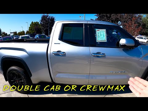 2022 Tundra - What’s Better Double Cab OR CrewMax?