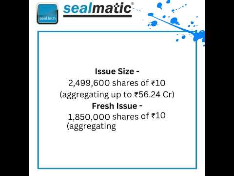 🚀📈 Ready for the hottest upcoming IPO? 🔥👀💰 Sealmatic India #shorts  #ipoalert #ipolisting #ipo