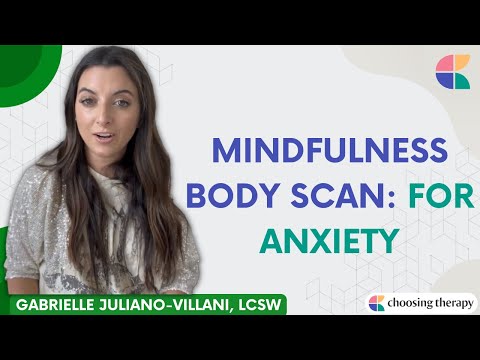 Mindfulness Body Scan for Anxiety