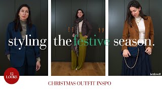 Festive season outfit inspo | 12 festive/party wear outfits | Christmas party, Xmas Eve, NYE & more!