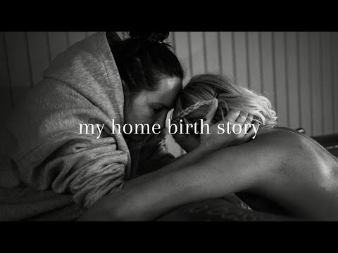 MY HOME BIRTH STORY 🤍👶🏻 // positive birth story