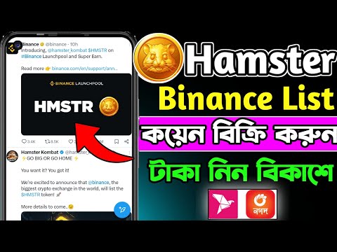 Hamster Kombat Binance Listing Confirm | Hamster Kombat New Update | Hamster Kombat Withdrawal