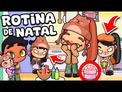 ROTINA DE NATAL EM FAMÍLIA COM BEBÊ | AVATAR WORLD ROTINAS E HISTÓRIAS