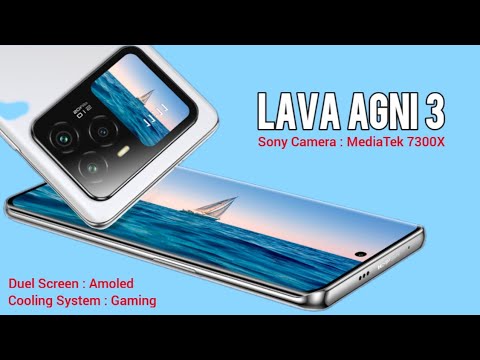 Lava Agni 3 | Stand On Trust | Unexpected This | Sony : MediaTek : Amoled | Dual Screen