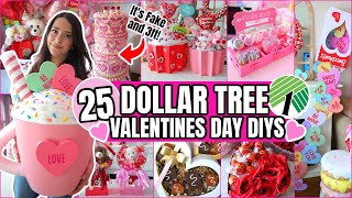 25 Dollar Tree VALENTINES DAY DIYS 2025 💕 (clever, easy hacks you'll love)