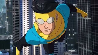 INVINCIBLE season 2 intro flight scene | (Animation Process)