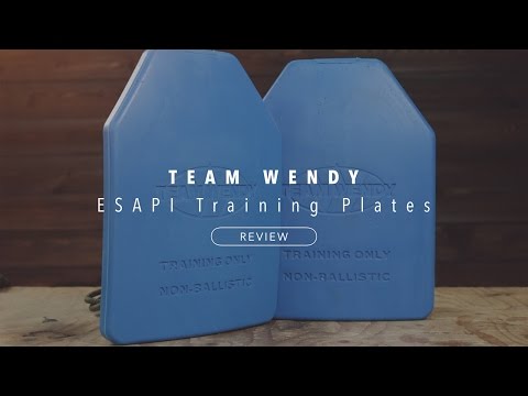 Team Wendy ESAPI Training Plates [Review] #embracethesuck