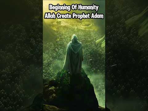 Beginning Of Humanity Allah Create Prophet Adam #prophetadamstory #history #facts