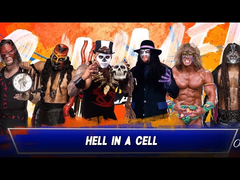 WWE 2K22-Hell in a cell [1080p-60fps]