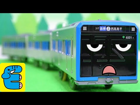 Plarail Toei Mita Line Type 6500 Subway Commuter Train [English Subs]