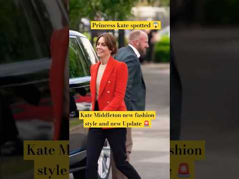 Princess kate spotted latest News iconic fashion style of kate middleton 2024 #shorts #katemiddleton