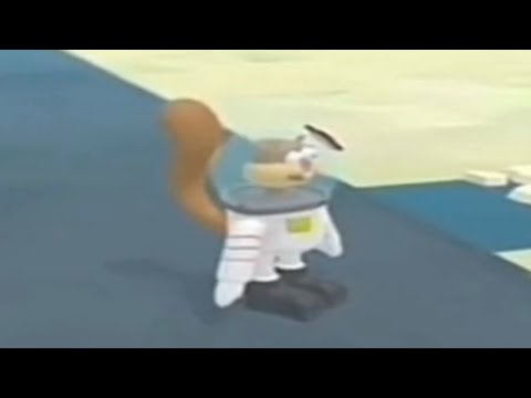 Sandy from Spongebob Squarepants gets hit by a car and doesn’t recover