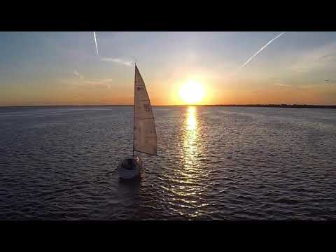 Sailboat at Sunset | Copyright Free Video Footage