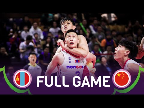 Mongolia v China | Full Basketball Game | FIBA Asia Cup Qualifiers 2025