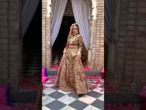 Pakistani Actress Nawal Saeed latest bridal shoot #nawalsaeed #shorts #1kcreator