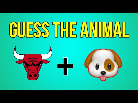 Guess The Animal By Emoji 🐱