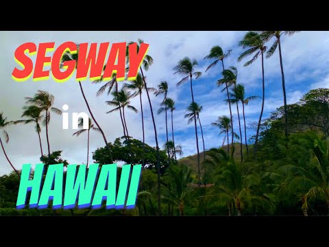 【ハワイ旅行】ハワイでセグウェイに初挑戦！A segway tour in Hawaii  （short video）