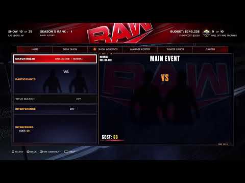 WWE 2k24 MyGM Mode S5 Part 7 Me vs. Harper vs The Chat: Road to Survivor Series