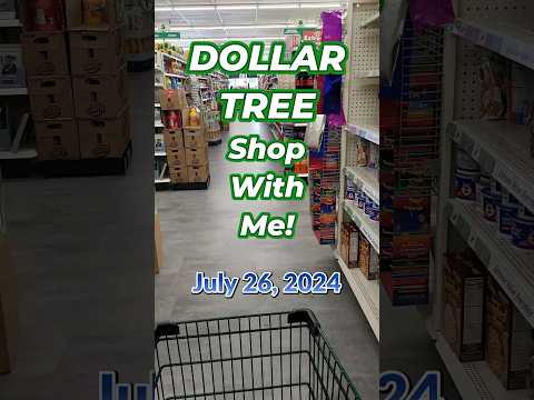 DOLLAR TREE Shop With Me!  New Oxford and York, PA Stores!  July 26, 2024