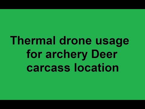 Sept. 2021 archery buck carcass locating