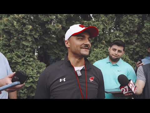 Devon Spalding Media Availability || Wisconsin Football || August 06, 2024