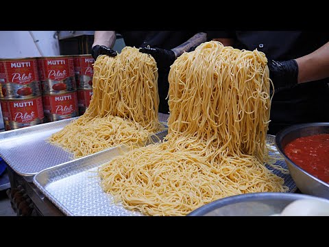 Legendary Pasta Master!! tomato, cream and seafood Delicious pasta - TOP 3 / Korean street food