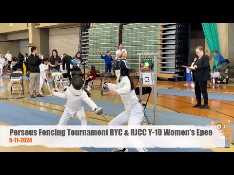 Perseus Fencing Tournament RYC & RJCC Y-10 Women's Epee