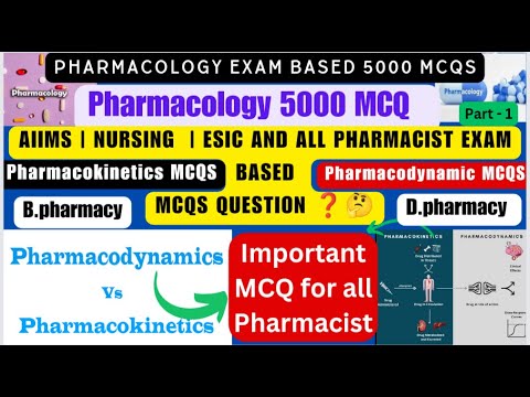 Pharmacology MCQ | pharmacokinetics mcqs👌| pharmacodynamic MCQS👌 | important MCQ | #gpat #pharmacist