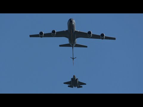 KC-135 & F-35 at EAA AirVenture Oshkosh 2023