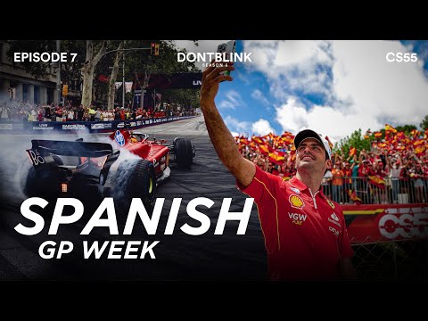 HOME GP WEEK VLOG by CARLOS SAINZ | DONTBLINK EP7 SEASON 5