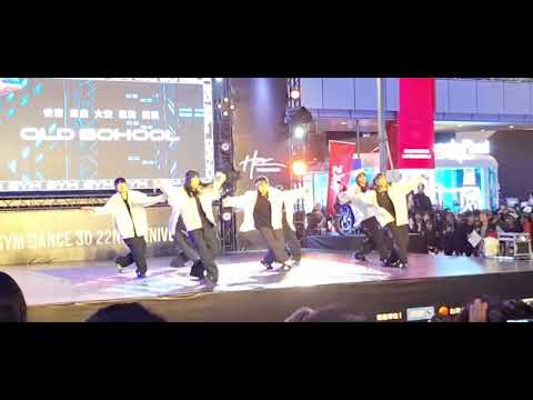 HIP HOP DANCE GROUP OLD SCHOOL  PERFORMANCE AT XINYI DISTRICT TAIPIE CITY TAIWAN