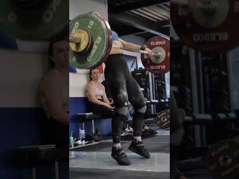 FEMALE BEAST MODE OLYMPIC SNATCH!! #fitness #olympicweightlifting