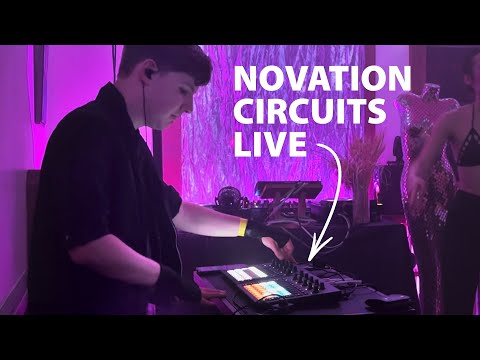 I played live with the Novation Circuits. Here's how it went.