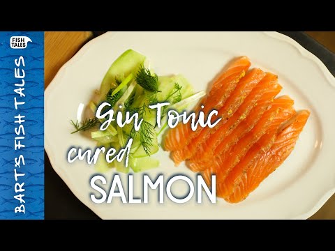 Gin Tonic cured SALMON | Bart van Olphen