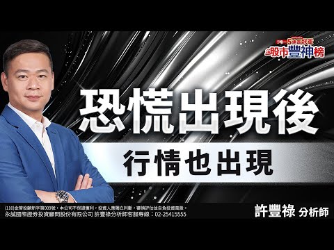 恐慌出現後 行情也出現｜2024/11/19｜ 許豐祿 分析師｜股市豐神榜