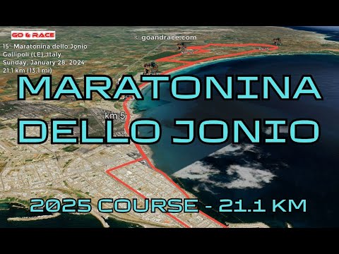 16° Maratonina dello Jonio (2025): vola sul percorso della mezza-maratona!