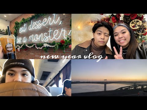 new year vlog ºั: going home, boba date, kbbq w carat friends