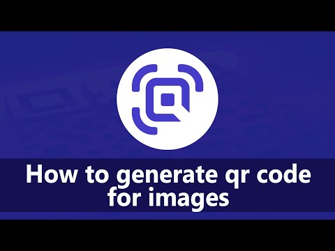 How to generate QR code for images