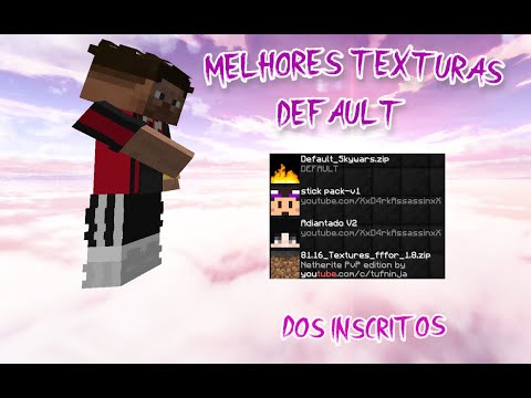 AS MELHORES TEXTURAS DEFAULT PARA BEDWARS :O | [textura dos inscritos]