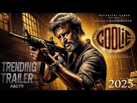 Coolie | TRENDING TRAILER Facts | Rajinikanth | Sathyaraj |Shruti Haasan |Amir Khan |Upendra|Shobana