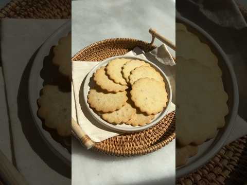 サクサク香ばしいセサミクッキーの作り方 #ごま #baking #cookies #クッキー #お菓子作り #food