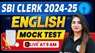 SBI Clerk 2025 | SBI Clerk English Mock Test | English by Anchal Ma'am