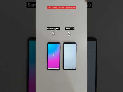 Samsung Galaxy F04 vs Poco C50 Speed Test Comparison | #shorts #viral #youtubeshorts  #shortsvideo