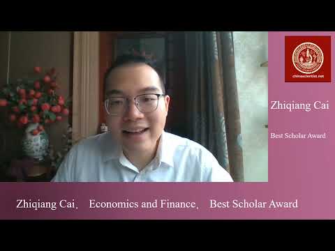 CSA Mr. Zhiqiang Cai, Qinghai Minzu University of Economics and Management, China Best Scholar Award