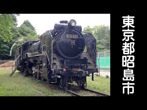 A71 昭和公園のSL 蒸気機関車 D51-451号機 がボロボロだった / 2020年 東京都昭島市