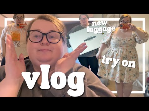 VLOG | snag haul, abercrombie & anthropology try on, new luggage & more! | 2024