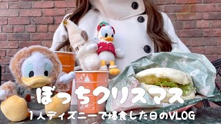 爆食🍴┊クリスマスのディズニーシーに行った日のvlog✨🎄❄️┊ニューヨーカー🗽🇺🇸┊ひとりディズニー☃️