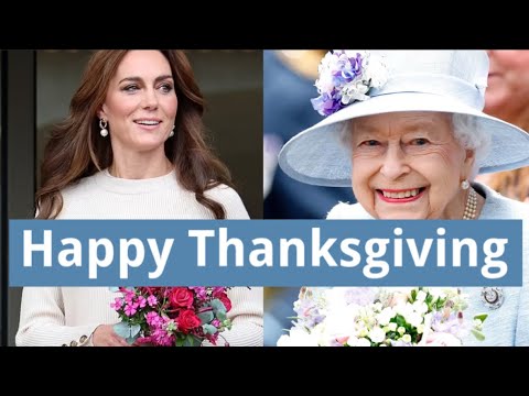 Happy Thanksgiving Let's Talk Princess Catherine's Gowns and Working For Queen Elizabeth II